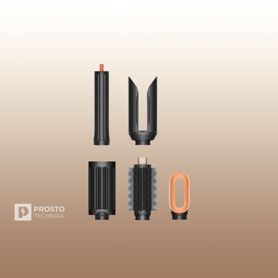 Стайлер Dyson Airwrap HS09 Coanda 2x, "абрикосовая керамика/топаз" (Ceramic Apricot/Topaz) (2026)